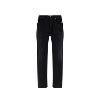 Saint Laurent Cotton Denim Jeans
