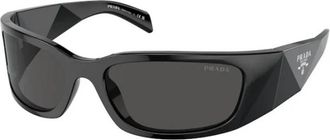 Prada Zonnebril - unisex - Zonnebrillen - Zwart - 60 MM - Accessoires