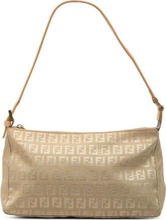 Fendi Pre-owned Fendi Zucchino Canvas Pochette Ladies QXN0Z8FJWG1VJS66