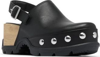 Sorel ROAMN RVT Clog in Black/black at Nordstrom, Size 10.5