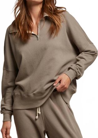 perfectwhitetee Maren Sweater In Mushroom