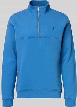 Armedangels Armedangels Regular Fit Troyer aus reine Baumwolle Modell WAARLO in Royal, Größe XL