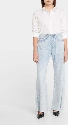 Veronica Beard Taylor Wide-Leg Jeans