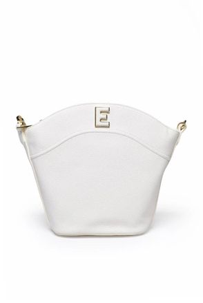 Ermanno Scervino Travis Bucket Bag Large - White