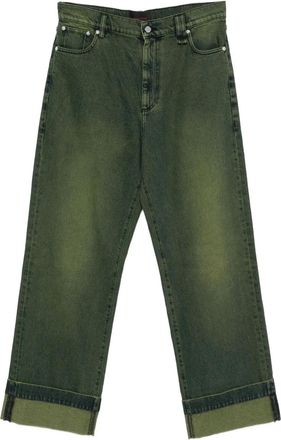 Simone Rocha Jeans dritti - Verde