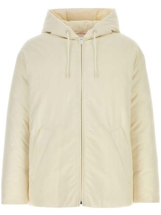 Valentino Garavani Gewatteerd jack met capuchon - Beige