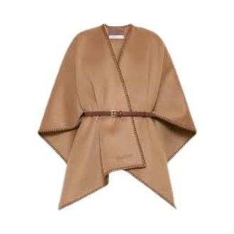 Max Mara Dames, Jassen, Bruin, Maat: ONE Size Wol