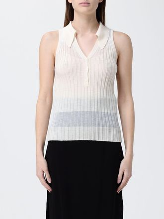 Pinko Wool Silk and Cashmere Polo Shirt