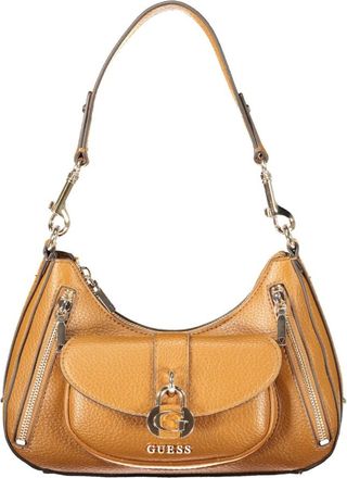 Guess Jessa Schoudertas - Dames - Schoudertassen - Bruin - ONE Size - Tassen