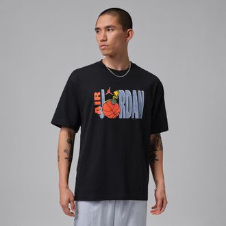 Nike Jordan Mens Jordan Graphic T-Shirt in Black | IF3060-010