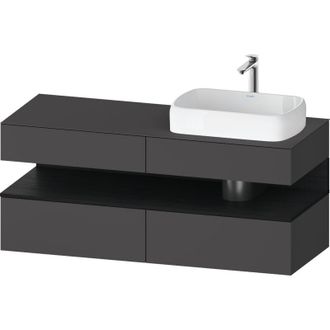 Duravit Qatego Consola Mueble Bajo Lavabo, 2 Extensiones, 2 - Duravit