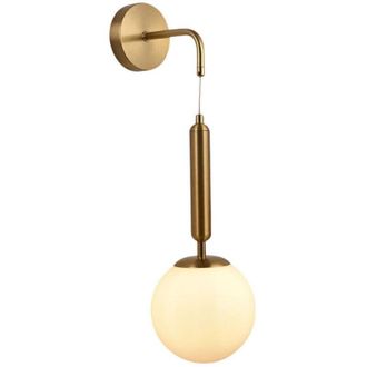 Trade Shop Trade Shop - L&aacute;mpara De Pared De Applique Colgante De Estilo Moderno Con Conexi&oacute;n De Bronce G9 Interno Aq56