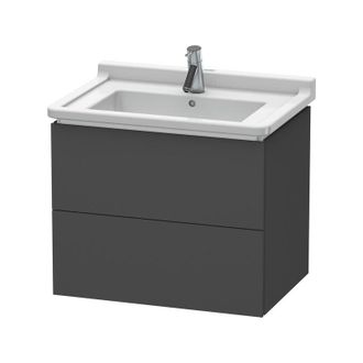Duravit Duravit - L-cube Mueble De Pared, 2 Cajones, 670mm, Para Starck 3