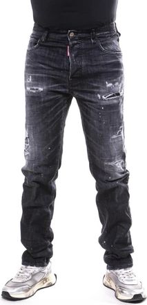 Dsquared2 Hombre, Vaqueros, Negro, Talla: M