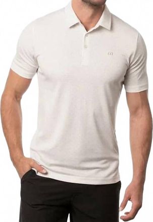 Travis Mathew Turned Around Polo In Gardenia