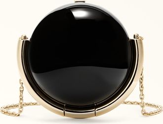 Furla Sfera Crossbody Mini Nero Black Abs + Metal Woman