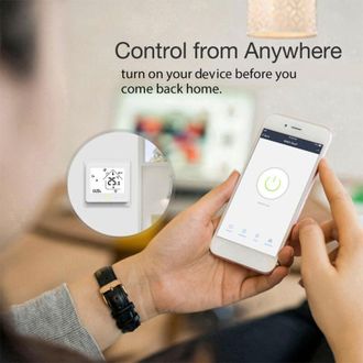 OEM Termostato Inteligente Wi-fi, Controlador De Temperatura Controlado Por Aplicaci&oacute;n, 5 A, Compatible Con Alexa Y Termostatos Para Calderas De Agua Y Ga