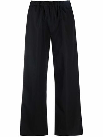 Aspesi Broek met wijde pijpen - Zwart
