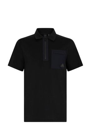 Moose Knuckles DALON POLO SHIRT Size: XXL, colour: BLACK