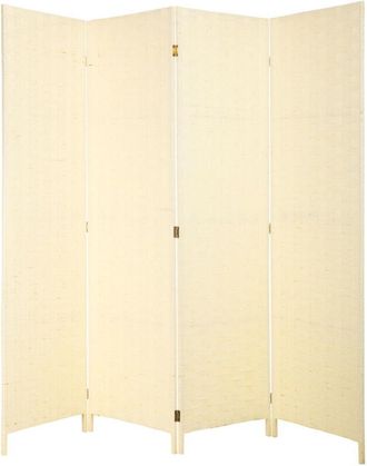 Wanderlust Deco Biombo papel trenzado 4 hojas 50(x4)x3x180h cm