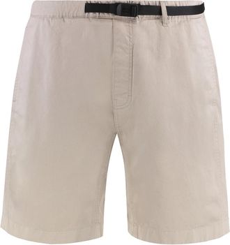 Woolrich Easy Cotton Bermuda Shorts - Heren - Korte Broeken - Beige - M - Katoen - Korte Broeken