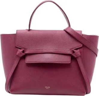 Celine Pre-owned Handbags, female, Red, Size: ONE SIZE Pre-owned Nano Belt Bag