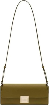 Ami Mimi Schoudertas - Dames - Schoudertassen - Groen - ONE Size - Leer - Tassen