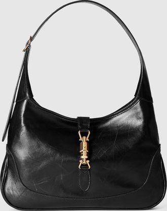 Gucci Jackie 1961 Medium Shoulder Bag, Black, Leather