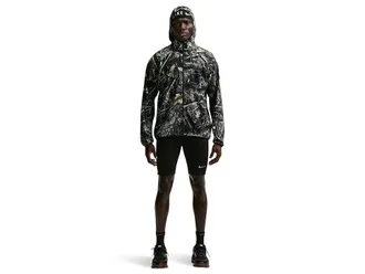 Nike Stride Dri-FIT Running Jacket Mens Jacket Anthracite/Black/Reflective Silver : MD, Nylon