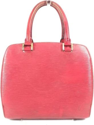 Louis Vuitton Pre-owned Handbags, female, Red, Size: ONE SIZE Pre-owned Leather louis-vuitton-bags