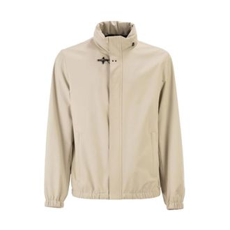 Fay Bomber Jackets, male, Beige, Size: XL Nam1252047S VUW Jacket