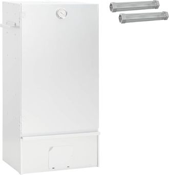 vidaXL Horno Ahumador 3 Uds. 44,5 X 29 X 83 Cm Acero Galvanizado Vidaxl