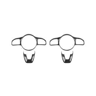 OEM Juego De 4 Piezas De Embellecedores Adhesivos Para El Marco De Los Botones Del Volante Del Coche, Compatibles Con W177, W205 Y W213 Sport Edition (201