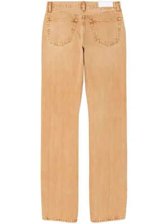 Re/Done Jeans dritti con inserti - Toni neutri