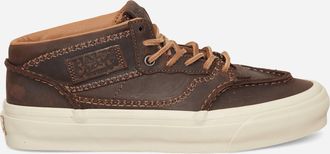 Vans Half Cab 33 Moc Vibram Classic Leather Sneakers Potting Soil