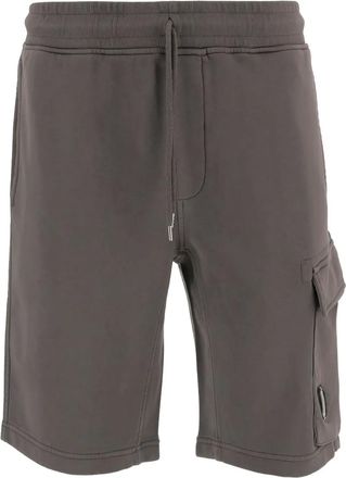 C.P. Company Cargo trainingsshorts met trekkoord - Grijs