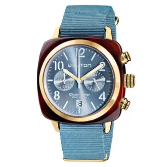 Briston Clubmaster Blue Dial Mens Watch 19140.PYA.T.25.NIB