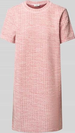 s.Oliver Red Label Regular Fit Etuikleid aus Boucl&eacute; in Rosa, Gr&ouml;&szlig;e 44