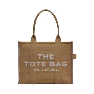Marc Jacobs Jacquard Large Tote Bag - female - Marc Jacobs - Shopping Bags - Brown - ONE SIZE - Bags
