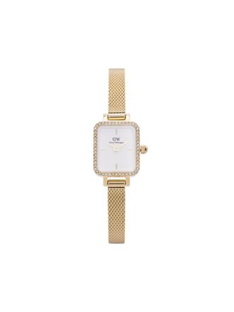 Daniel Wellington Quadro Mini Lumine 14mm - women - stainless steel - One Size - Gold