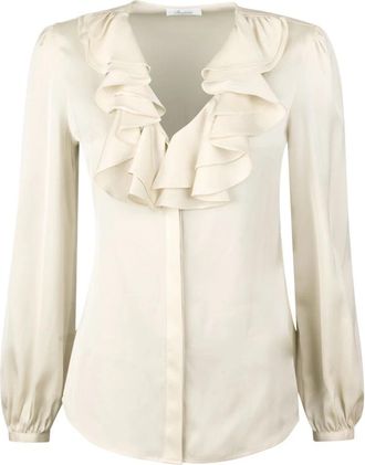 Stenstr&ouml;ms Blouses - Dames - Blouses - Beige - S - Overhemden