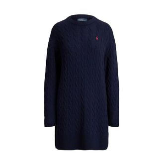 Polo Ralph Lauren Dames, Jurken, Blauw, Maat: S