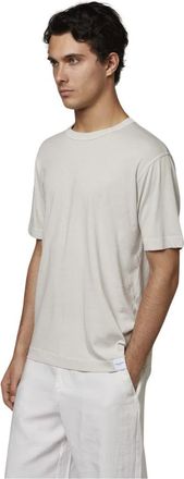 Daniele Fiesoli T-Shirts, male, Gray, Size: L T-Shirt DF 0643