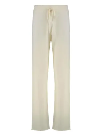 Sablyn cashmere drawstring trousers - Neutrals