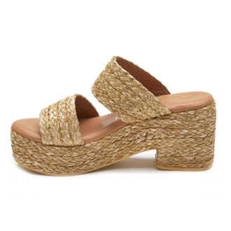 Matisse Footwear Womens Ocean Ave Platform Sandal In Cognac