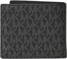 Michael Kors Cartera de Lona con Estampado de Logo - Accessories - Hombre - Negro - ONE SIZE