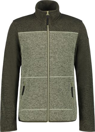 Icepeak Fleecejacke ICEPEAK AGEN, Herren, Gr. XXL, light gr&uuml;n, Obermaterial: 100% Polyester, Jacken Fleecejacke