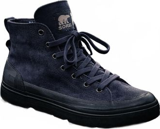 Sorel Mens Cheyanne Metro Ii Sneaker In India Ink, Black