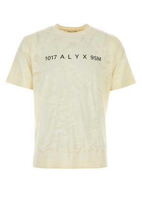 Alyx Cream Cotton And Polyester T Shirt