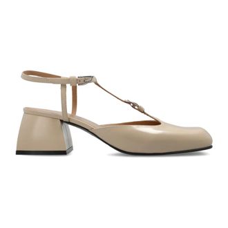 Nodaleto Pumps, female, Beige, Size: 8 1/2 US T-bar Pumps